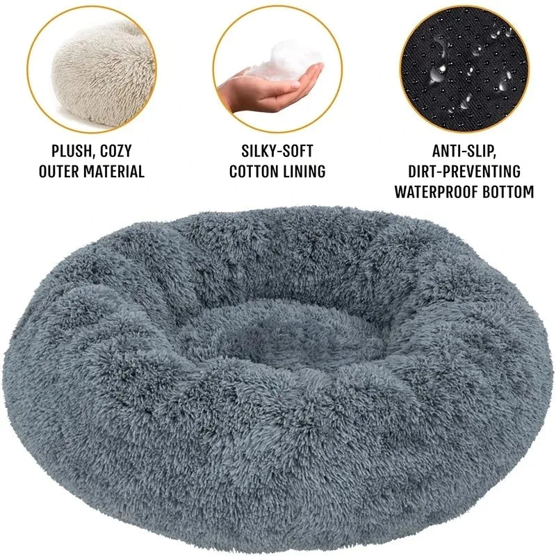 Cozy Plush Pet Sofa Bed