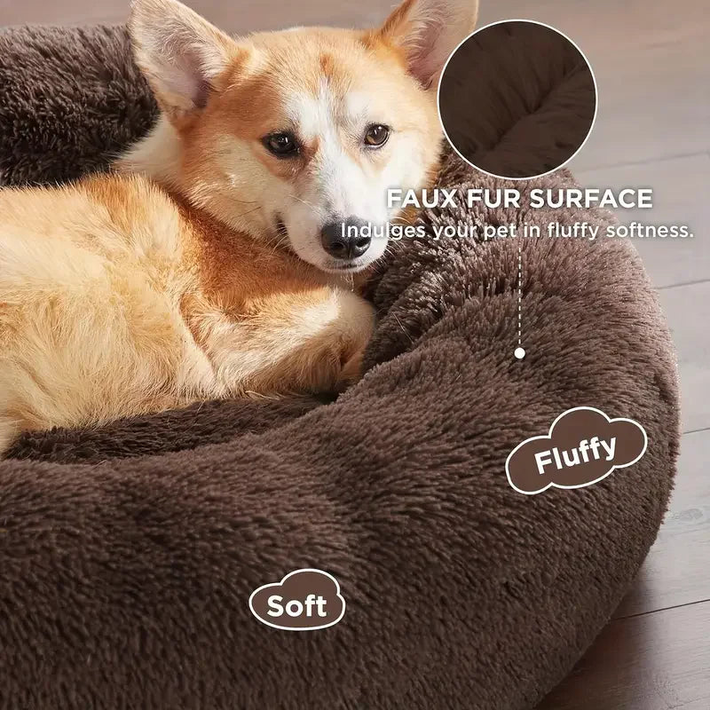 Cozy Plush Pet Sofa Bed