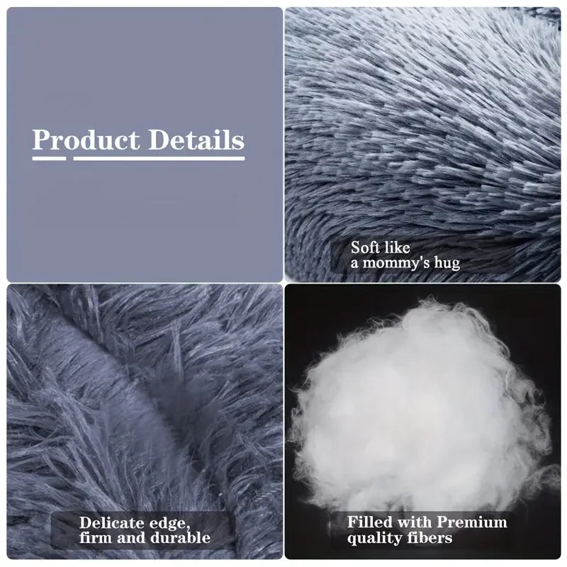 Cozy Plush Pet Sofa Bed